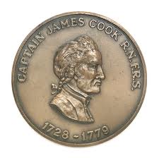 Капитан Кук на монетах
