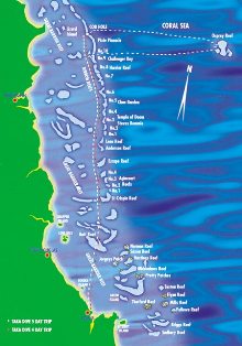 Большое Барьерный Риф у берегов Австралии